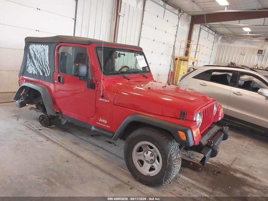 1J4FA49S65P332391 2005 JEEP WRANGLER photo no. 1
