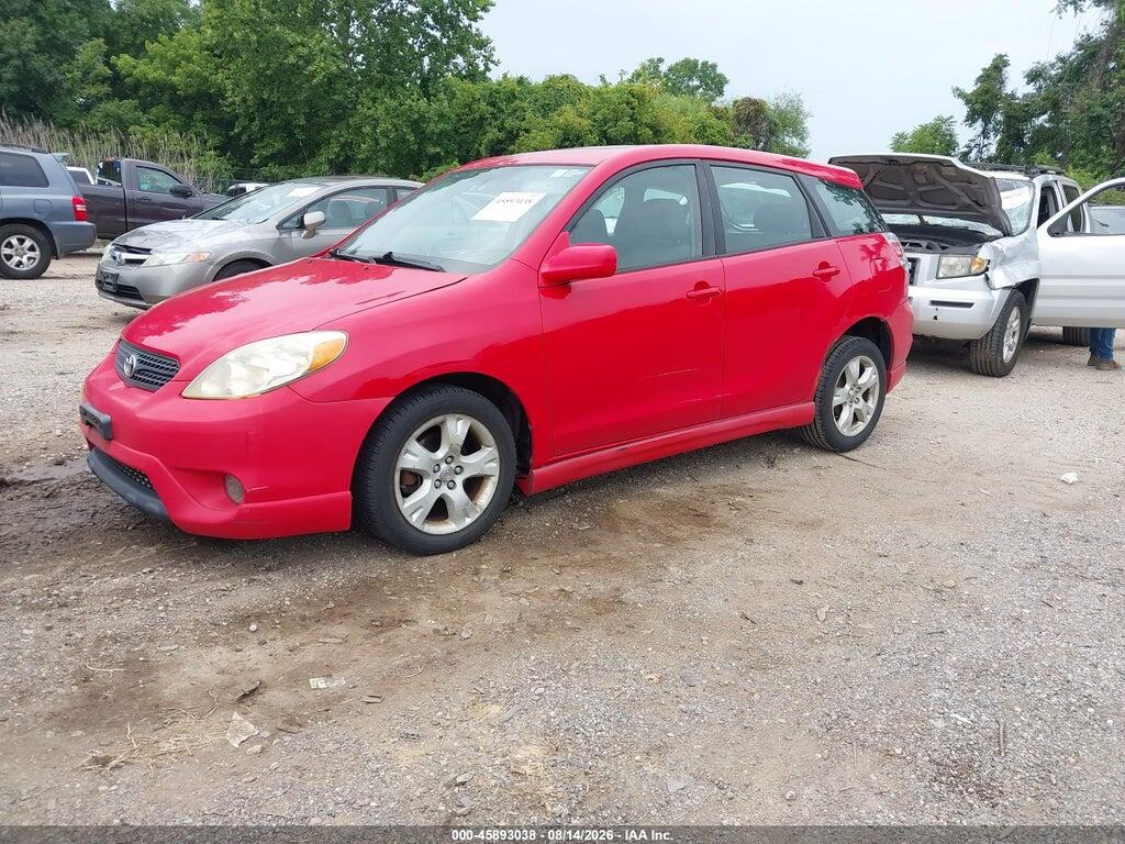 2T1KR30E95C493122 2005 TOYOTA MATRIX photo no. 2