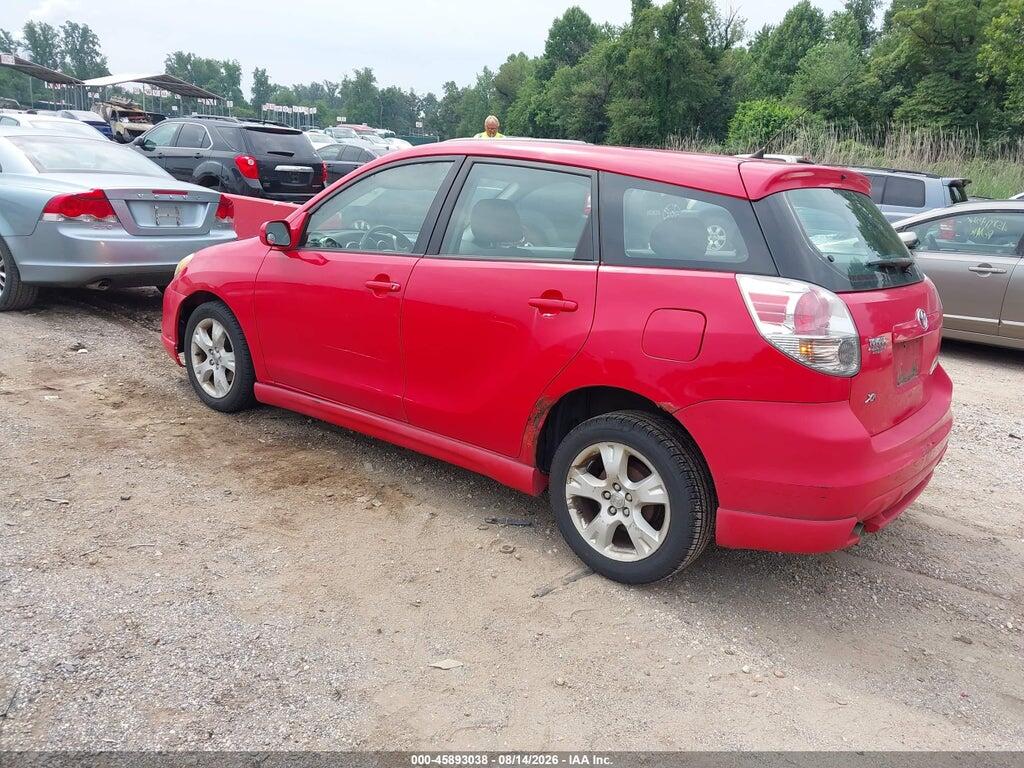 2T1KR30E95C493122 2005 TOYOTA MATRIX photo no. 3