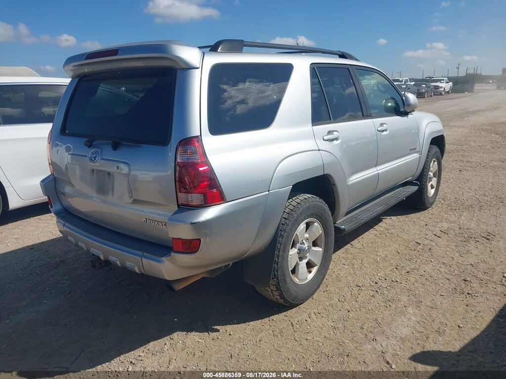 JTEZU17R350054501 2005 TOYOTA 4RUNNER photo no. 4