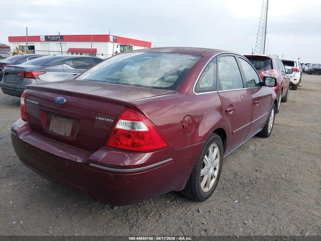 1FAFP25115G181505 2005 FORD FIVE HUNDRED photo no. 4