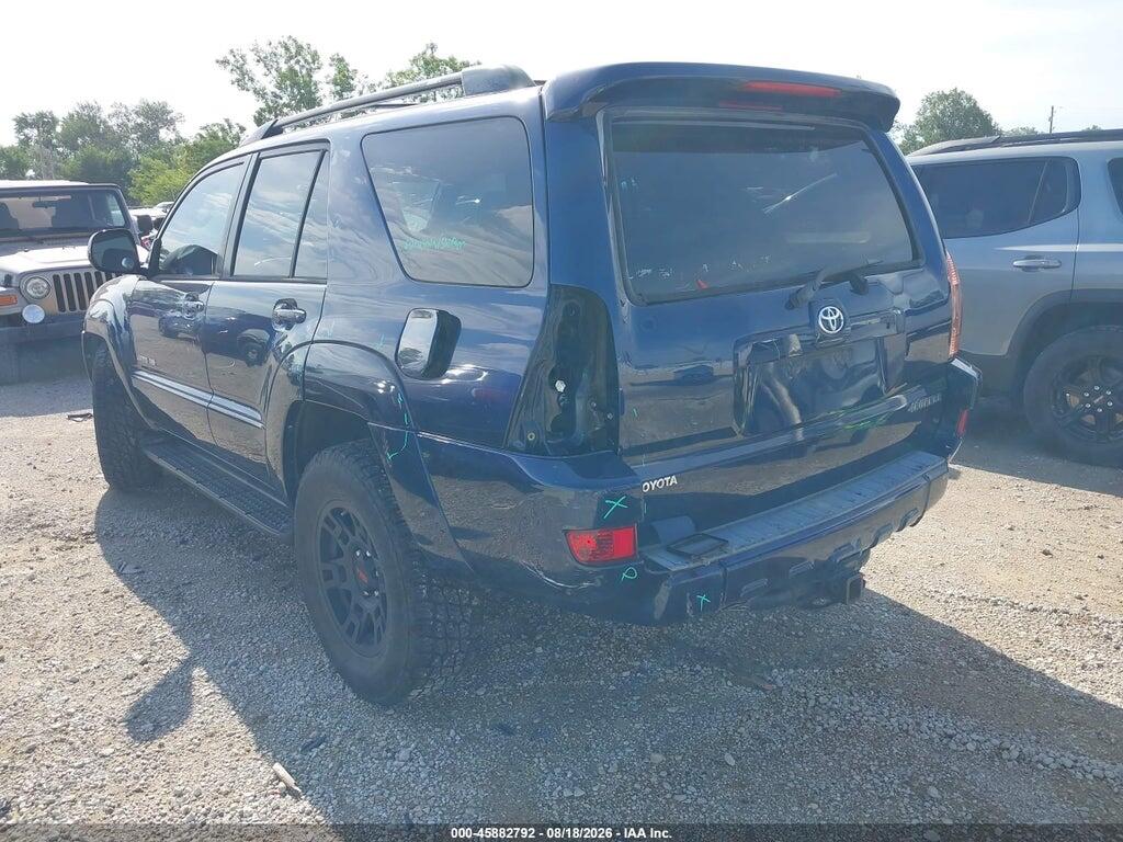 JTEBT17R358025232 2005 TOYOTA 4RUNNER photo no. 3