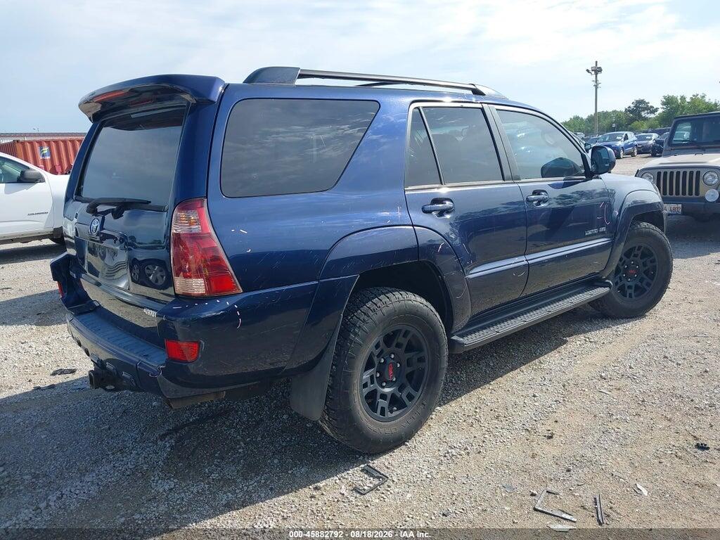 JTEBT17R358025232 2005 TOYOTA 4RUNNER photo no. 4