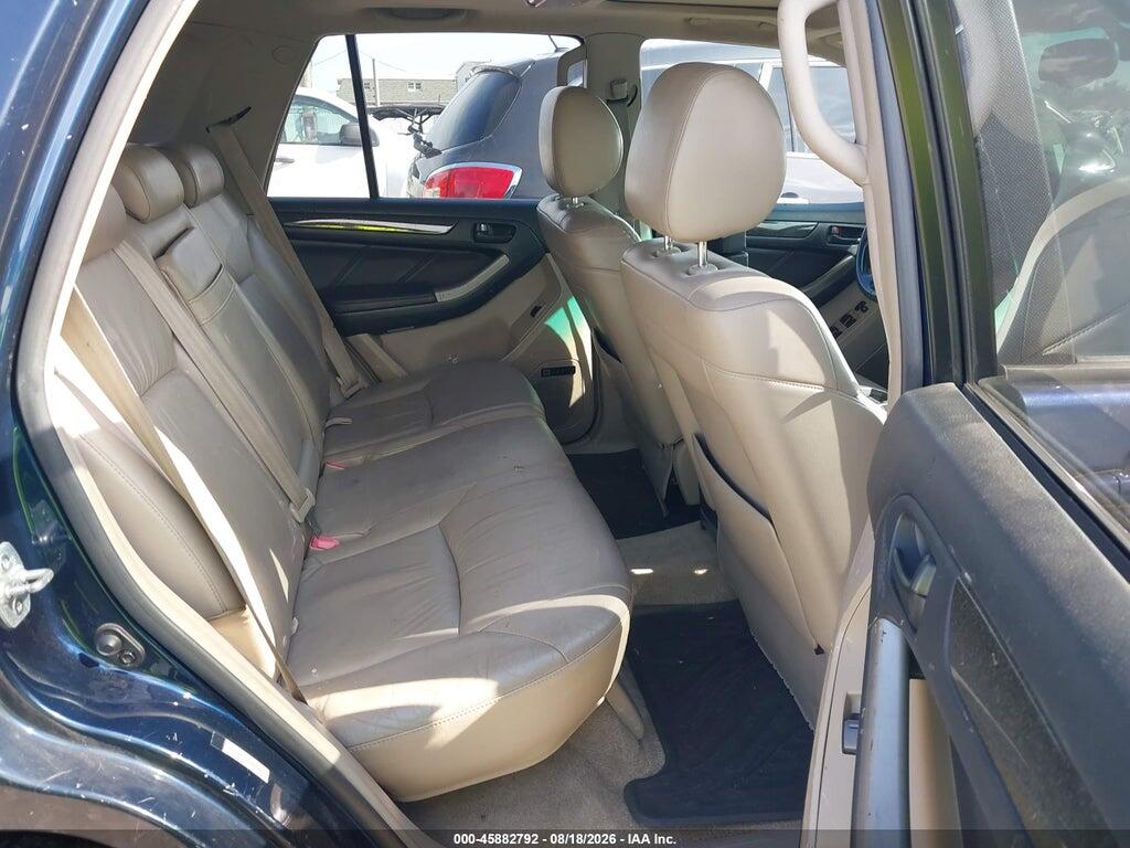 JTEBT17R358025232 2005 TOYOTA 4RUNNER photo no. 8