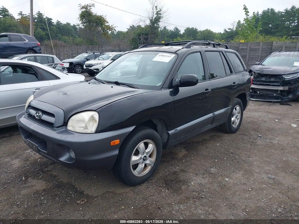 KM8SC73D45U932091 2005 HYUNDAI SANTA FE photo no. 2