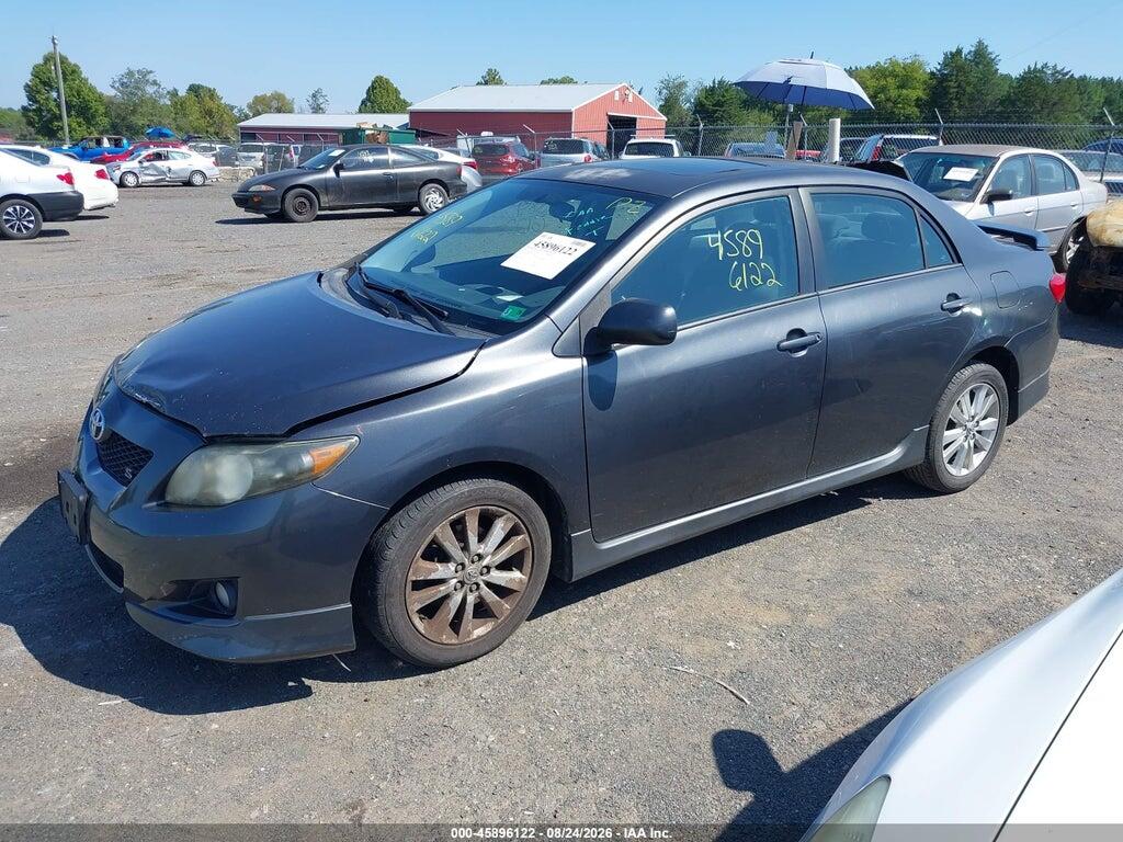 2T1BU40E69C122770 2009 TOYOTA COROLLA photo no. 2