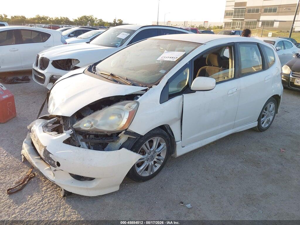 JHMGE87429C007033 2009 HONDA FIT photo no. 2