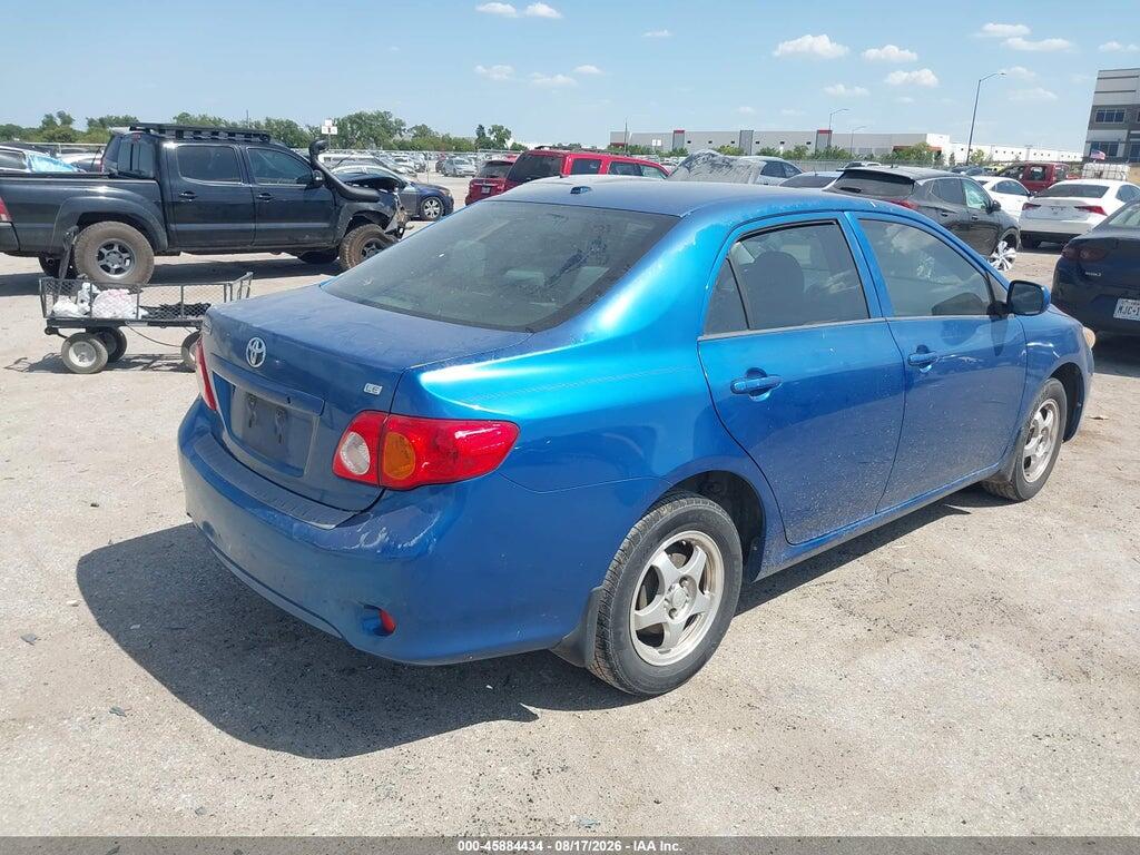 JTDBL40E099039182 2009 TOYOTA COROLLA photo no. 4