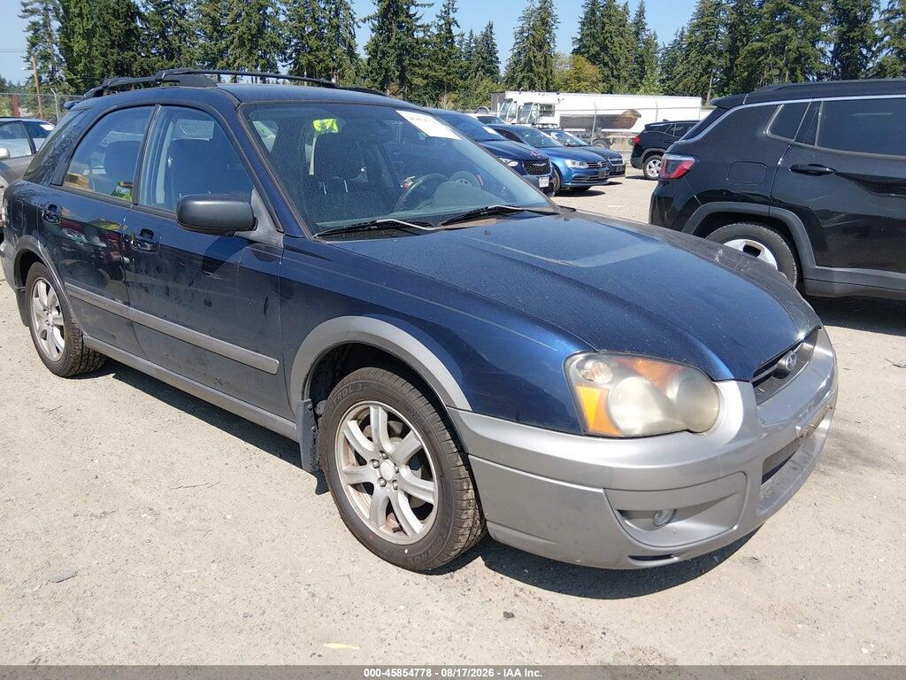 2005 SUBARU IMPREZA OUTBACK SPORT JF1GG685X5G805022