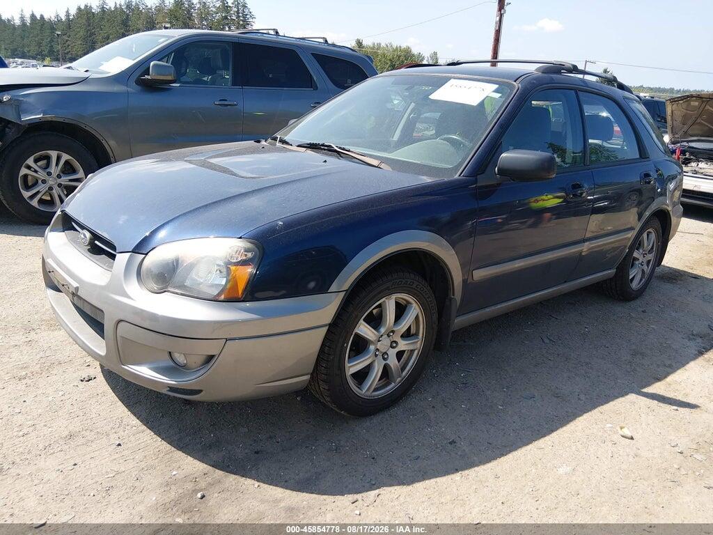 JF1GG685X5G805022 2005 SUBARU IMPREZA OUTBACK SPORT photo no. 2