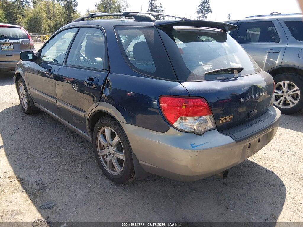 JF1GG685X5G805022 2005 SUBARU IMPREZA OUTBACK SPORT photo no. 3