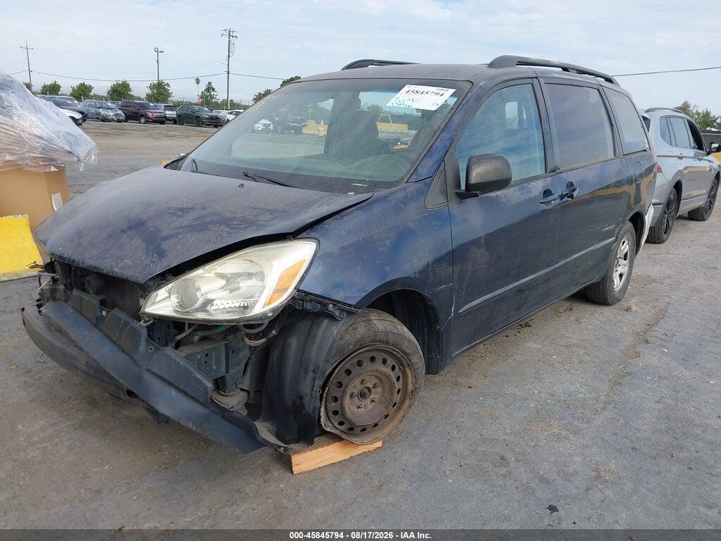 5TDZA23C75S277836 2005 TOYOTA SIENNA photo no. 2