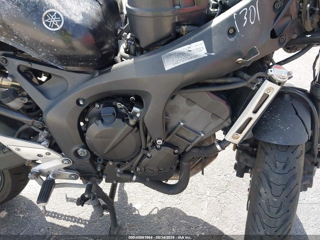 JYARJ13E47A001301 2007 YAMAHA FZ6 photo no. 8