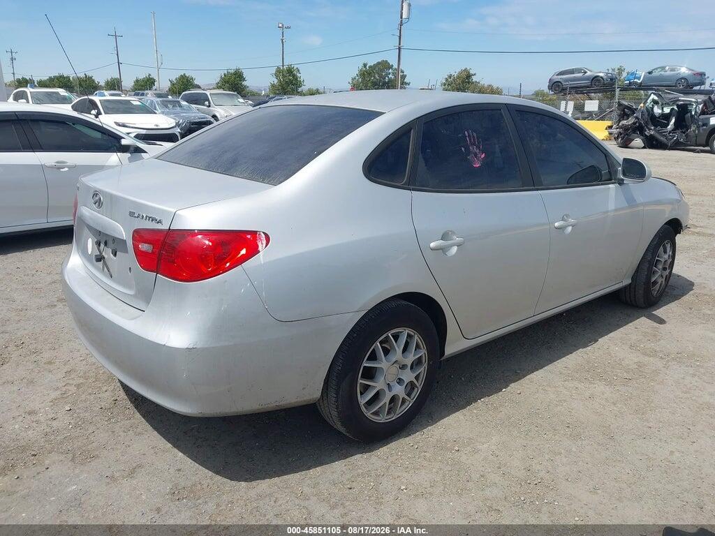KMHDU46D47U112256 2007 HYUNDAI ELANTRA photo no. 4