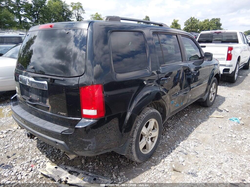 5FNYF48459B006942 2009 HONDA PILOT photo no. 4