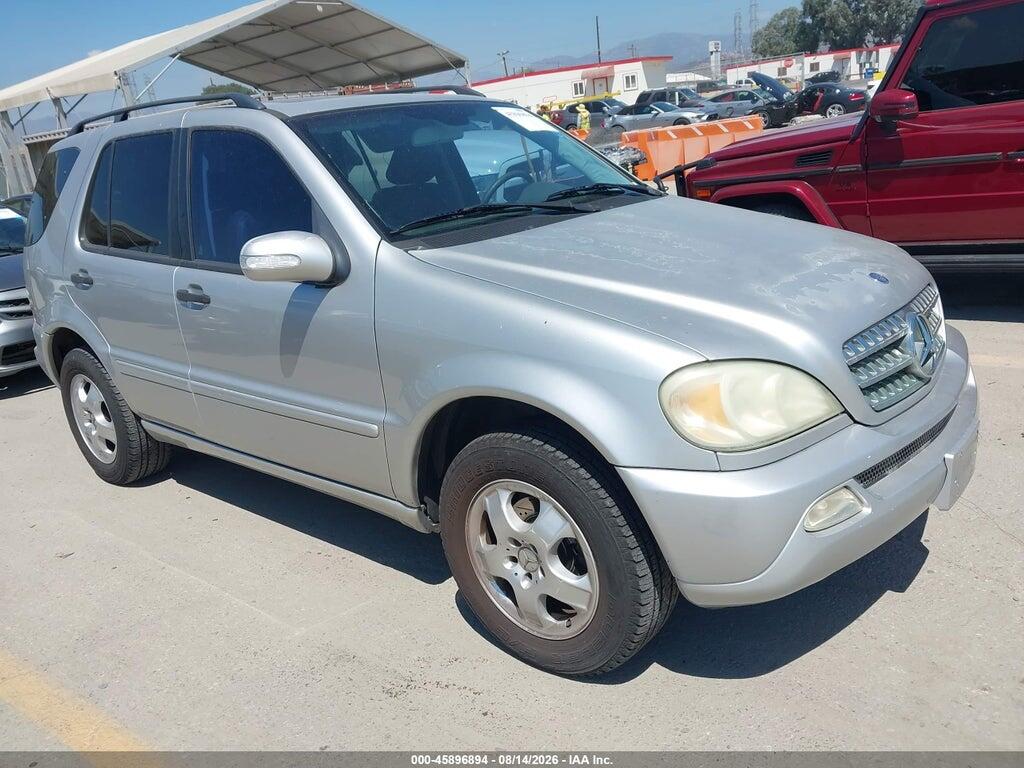 2002 MERCEDES-BENZ ML 320 4JGAB54E92A354299