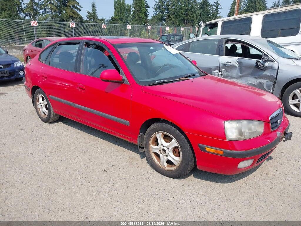 2002 HYUNDAI ELANTRA KMHDN55D52U070287