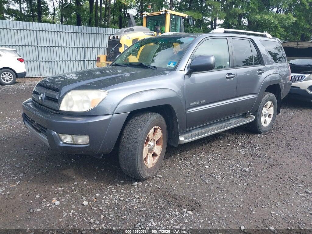 JTEBU17R638005177 2003 TOYOTA 4RUNNER photo no. 2