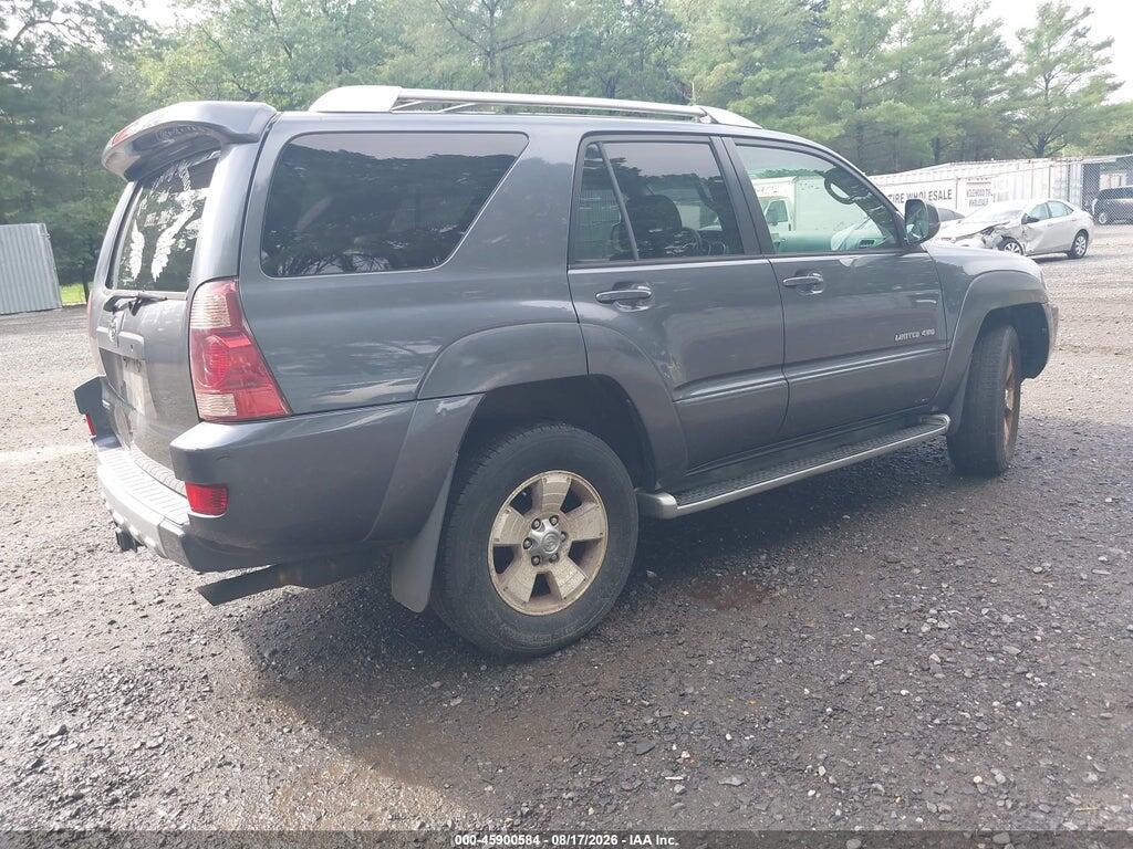 JTEBU17R638005177 2003 TOYOTA 4RUNNER photo no. 4