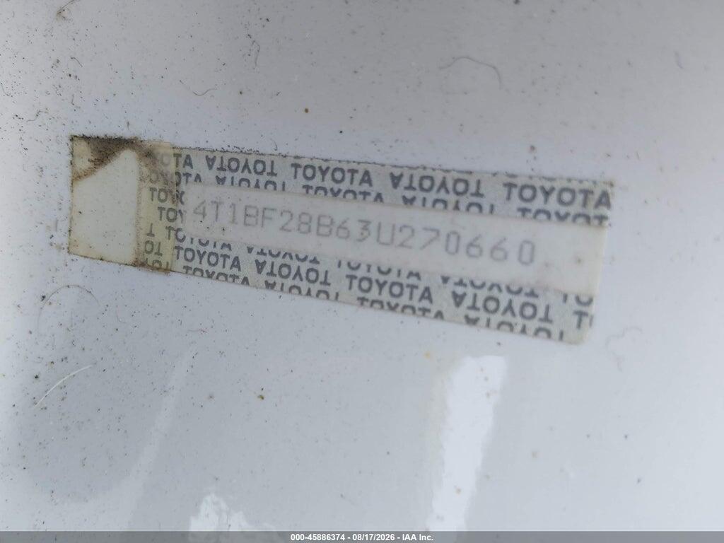 4T1BF28B63U270660 2003 TOYOTA AVALON photo no. 9