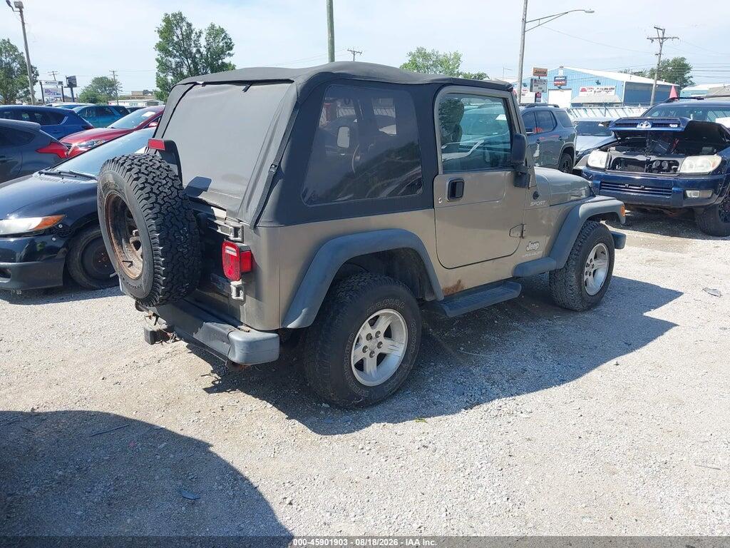 1J4FA49S64P724088 2004 JEEP WRANGLER photo no. 4