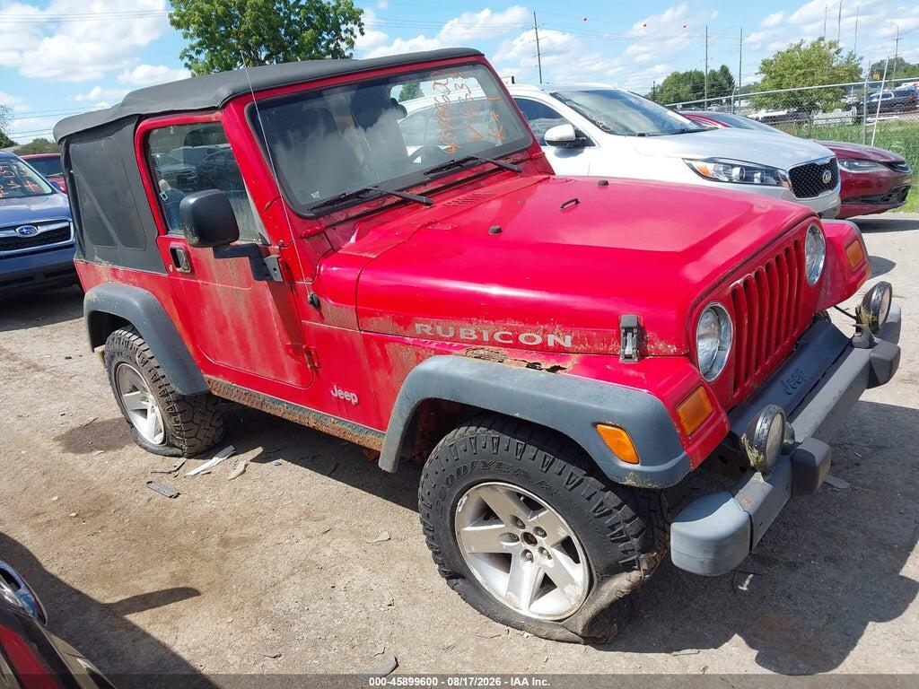 1J4FA69S44P708337 2004 JEEP WRANGLER photo no. 1