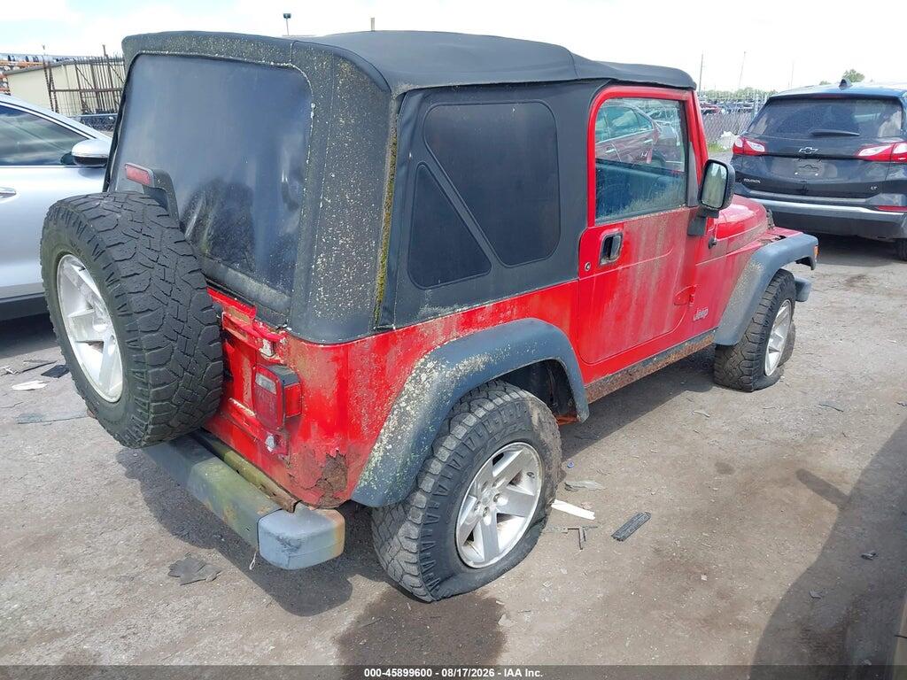 1J4FA69S44P708337 2004 JEEP WRANGLER photo no. 4