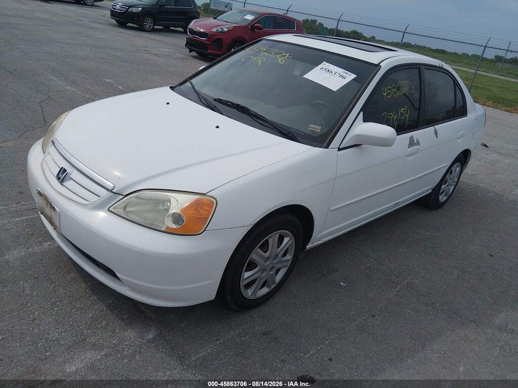 2HGES267X3H527187 2003 HONDA CIVIC photo no. 2