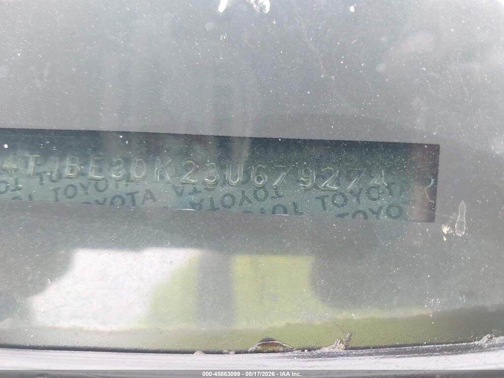 4T1BE30K23U679274 2003 TOYOTA CAMRY photo no. 12