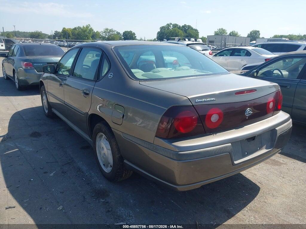 2G1WF52E839406402 2003 CHEVROLET IMPALA photo no. 3