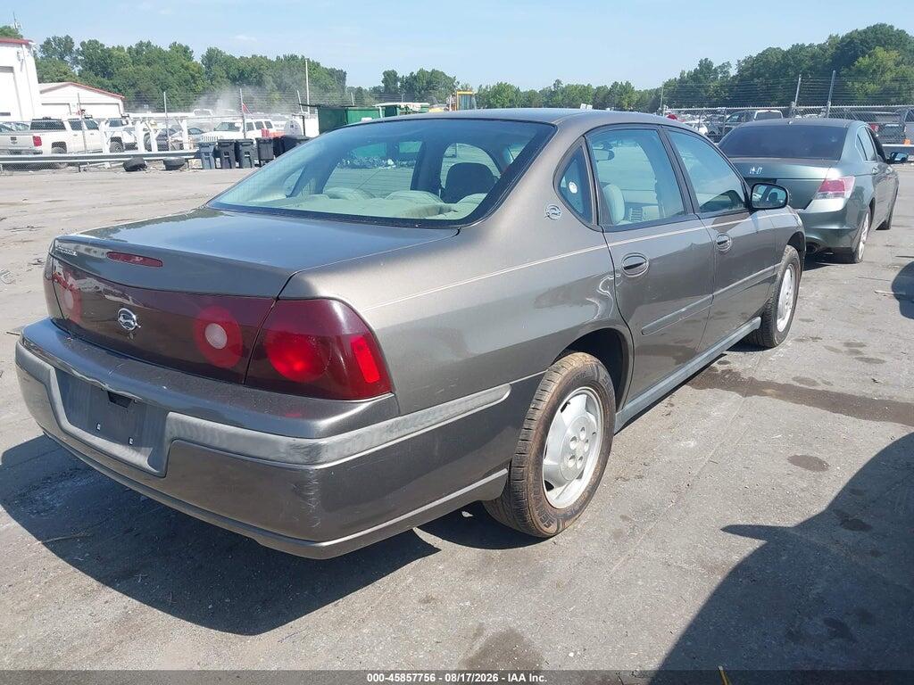 2G1WF52E839406402 2003 CHEVROLET IMPALA photo no. 4