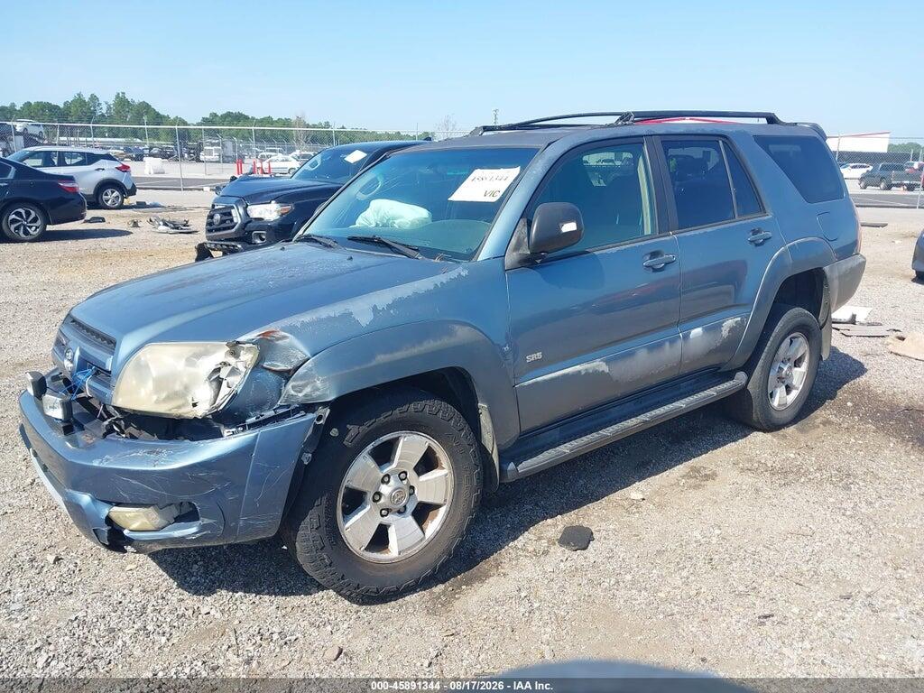 JTEZU14R548016076 2004 TOYOTA 4RUNNER photo no. 2