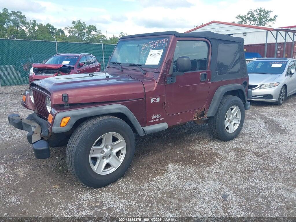 1J4FA39SX4P709636 2004 JEEP WRANGLER photo no. 2
