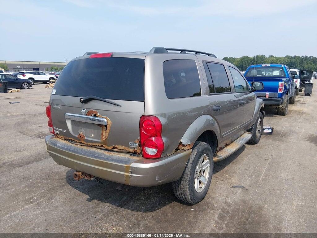 1D4HB58D24F124228 2004 DODGE DURANGO photo no. 4