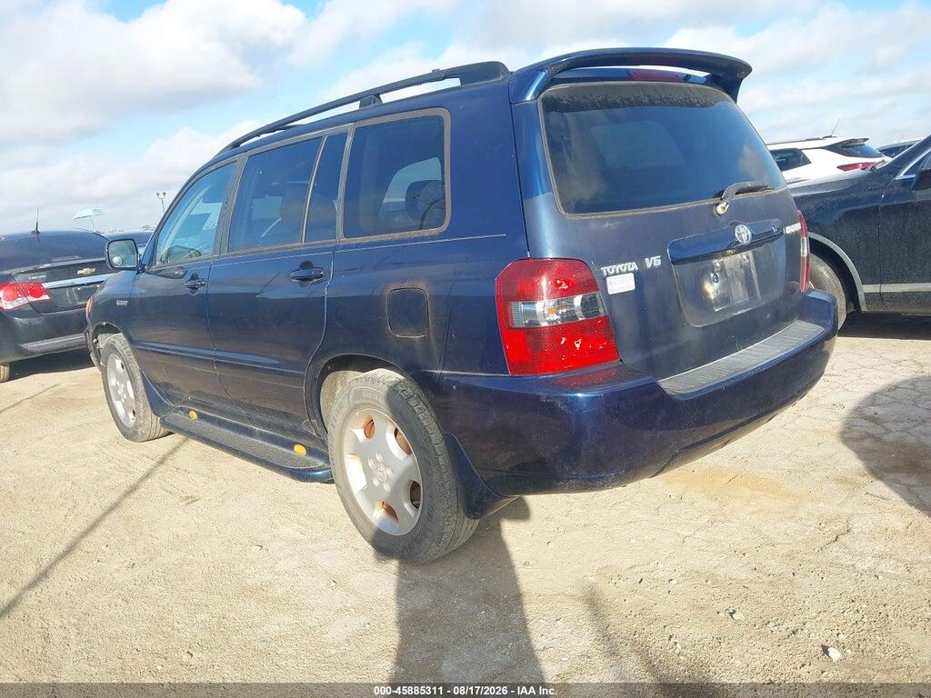 JTEDP21A340001757 2004 TOYOTA HIGHLANDER photo no. 3