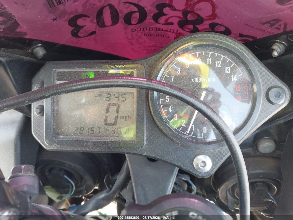 JH2PC35024M500425 2004 HONDA CBR600 photo no. 7