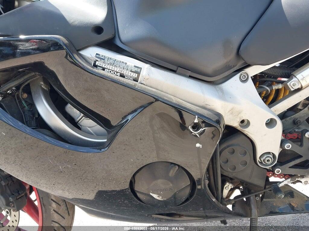 JH2PC35024M500425 2004 HONDA CBR600 photo no. 9
