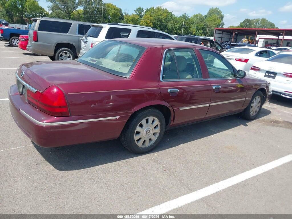 2MEFM75W54X618229 2004 MERCURY GRAND MARQUIS photo no. 4