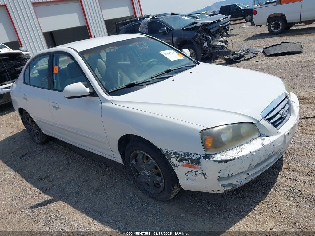 2004 HYUNDAI ELANTRA KMHDN46D94U796407