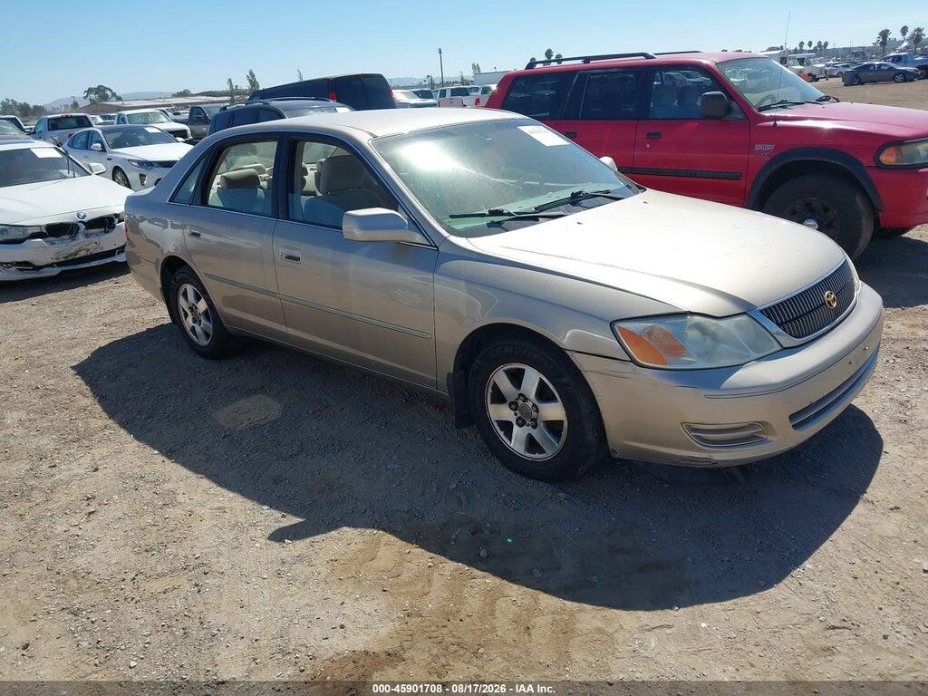 2000 TOYOTA AVALON 4T1BF28B9YU066068