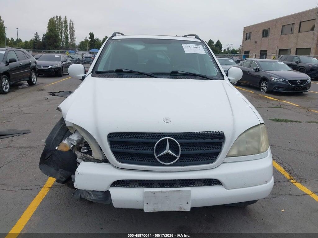 4JGAB54E0YA216689 2000 MERCEDES-BENZ ML 320 photo no. 12