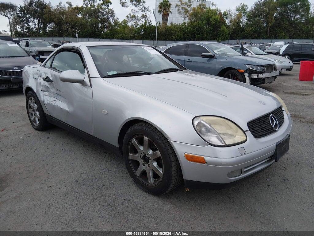 1999 MERCEDES-BENZ SLK 230 WDBKK47F0XF095038