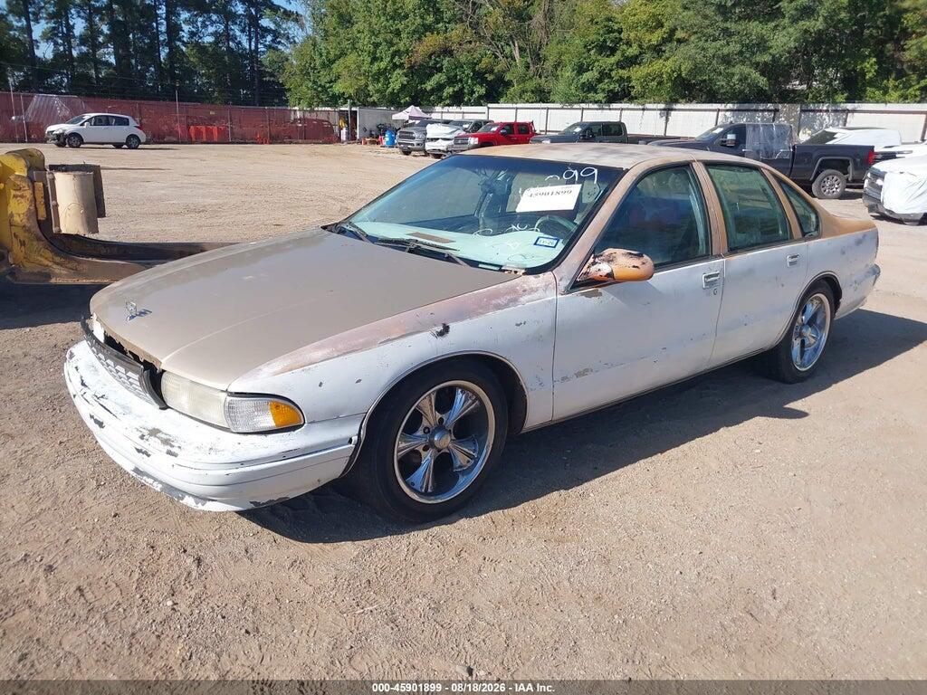 1G1BL52P8TR129846 1996 CHEVROLET CAPRICE / IMPALA photo no. 2