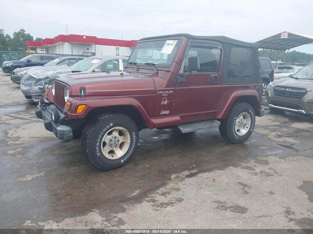 1J4FA59S31P373982 2001 JEEP WRANGLER photo no. 2
