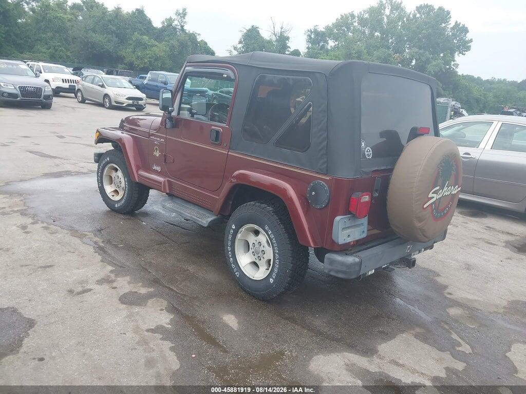 1J4FA59S31P373982 2001 JEEP WRANGLER photo no. 3