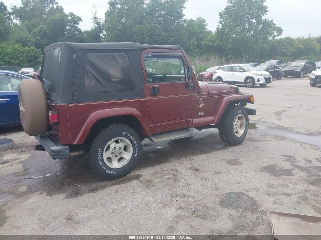 1J4FA59S31P373982 2001 JEEP WRANGLER photo no. 4