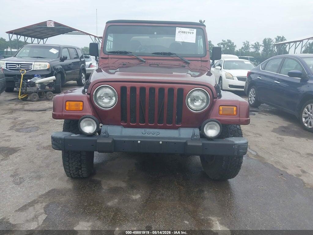 1J4FA59S31P373982 2001 JEEP WRANGLER photo no. 6