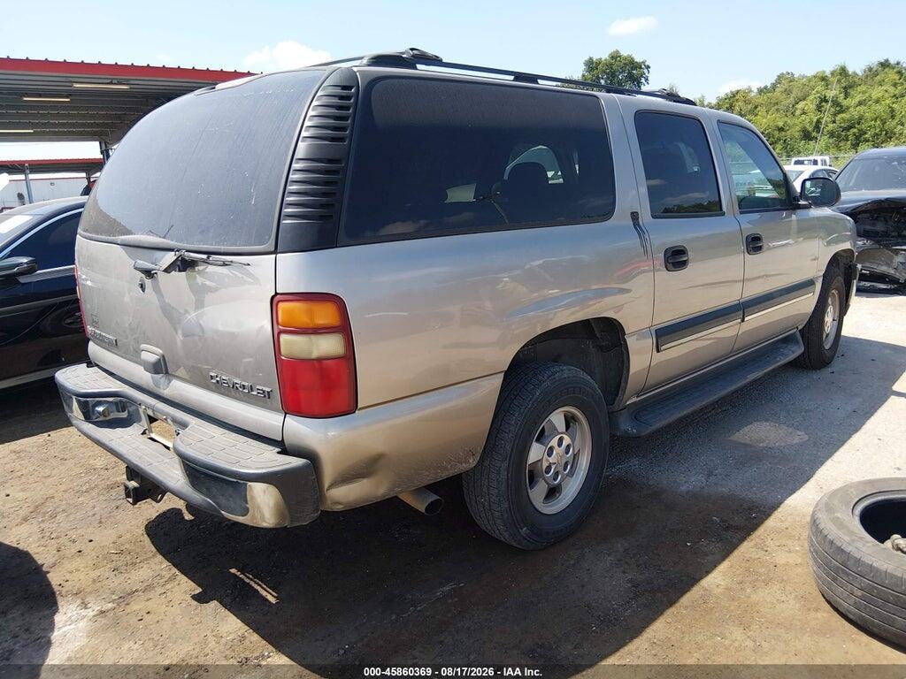 3GNEC16T01G137903 2001 CHEVROLET SUBURBAN 1500 photo no. 4