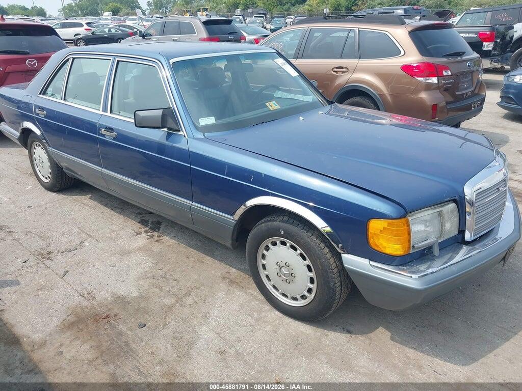 1987 MERCEDES-BENZ 420 WDBCA35D9HA293862