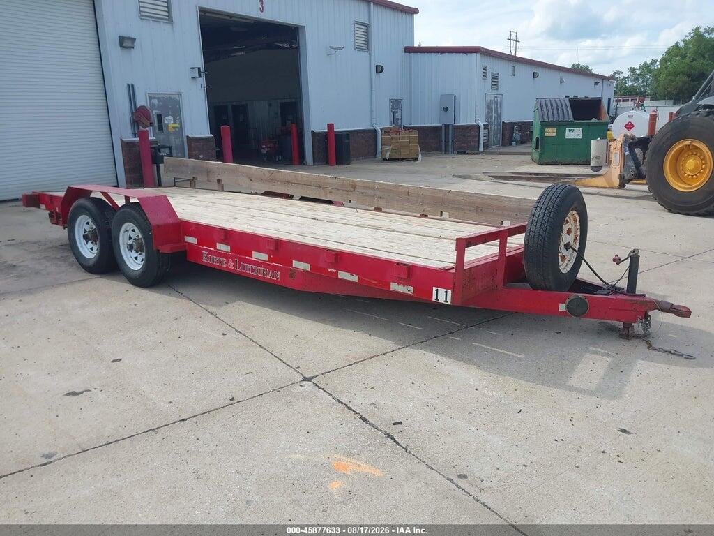 4DSFC2022SS001957 1995 JJNENT 20' FLATBED TRAILER photo no. 1